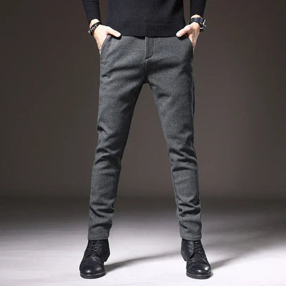Pantalon Slim à Coupe Ajustée avec Poches pour Homme | Idéal pour un Usage Quotidien