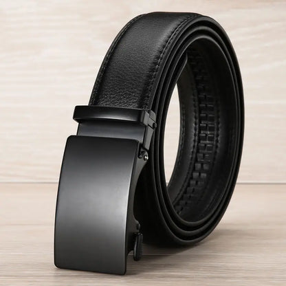 Ceinture Avec Boucle Automatique Pour Homme | Idéal Pour Tenues Quotidiennes Et Professionnelles