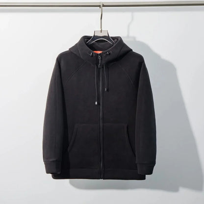 Sweat à Capuche Zippé avec Poches Avant pour Adultes | Idéal pour la Superposition