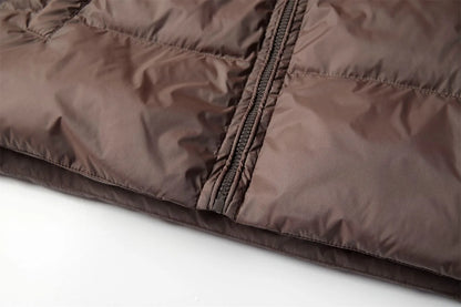 Veste Matelassée avec Capuche et Fermeture Éclair pour Homme | Idéale pour l’Hiver