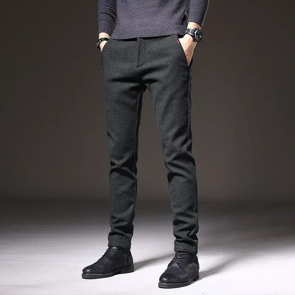 Pantalon Slim à Coupe Ajustée avec Poches pour Homme | Idéal pour un Usage Quotidien