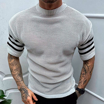 Chemise Slim Fit avec Design Tricoté pour Homme | Idéale pour un Usage Quotidien