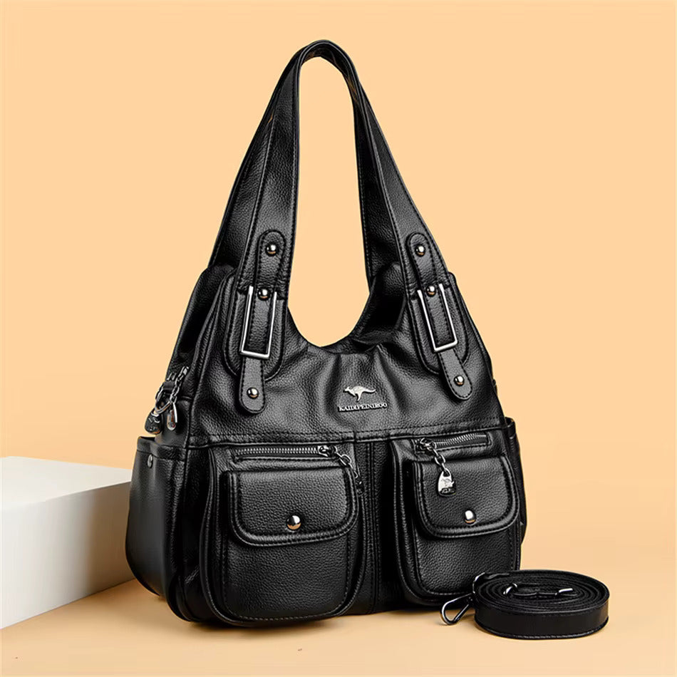 Sac À Épaule D’Inspiration Rétro Avec Bandoulière Réglable Pour Femmes | Idéal Pour Le Jour Et Le Soir