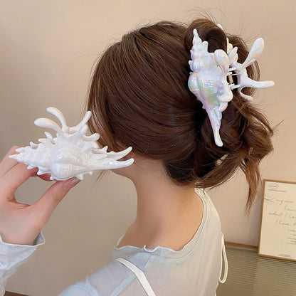 Pince À Cheveux Avec Design Inspiré D’Un Coquillage Pour Femmes | Idéale Pour Les Coiffures D’Été