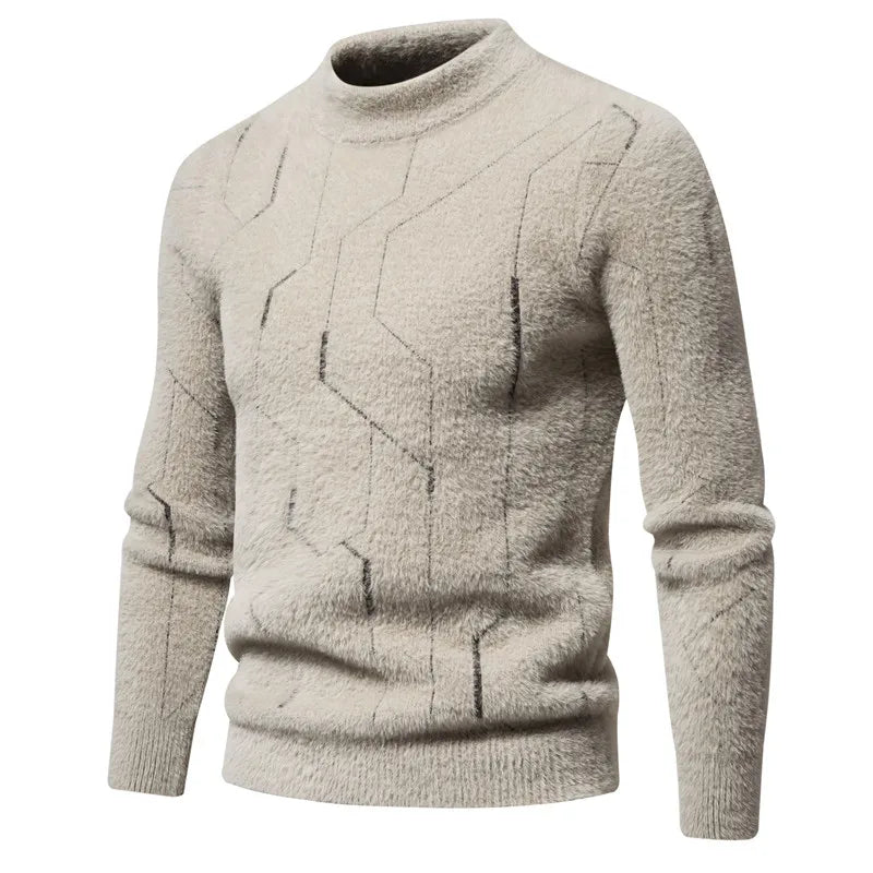Pull Avec Maille Tricotée Pour Homme | Idéal Pour Temps Frais