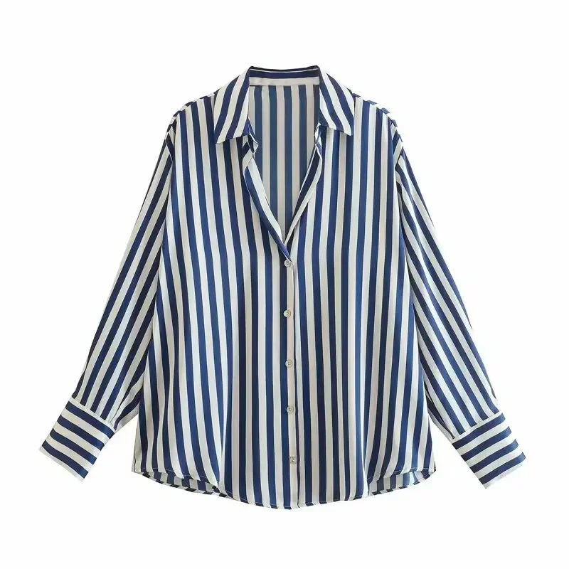 Blouse À Manches Longues Avec Coupe Ajustée Pour Femme | Idéale Pour Usage Quotidien Et Professionnel