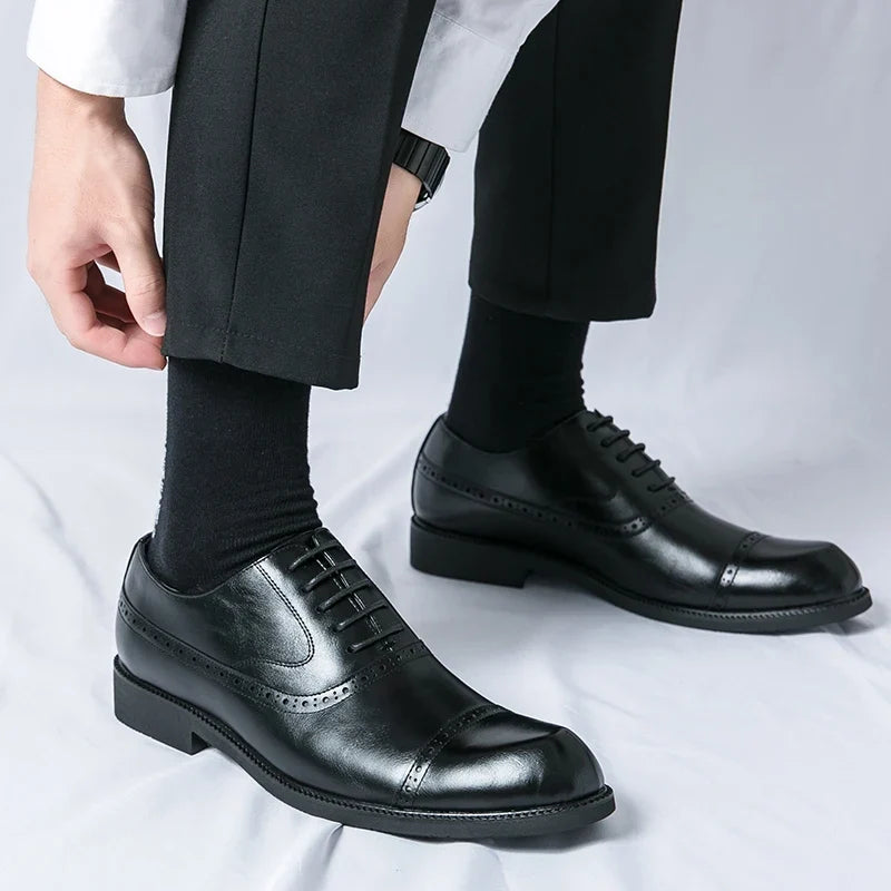 Chaussures de ville à lacets pour hommes