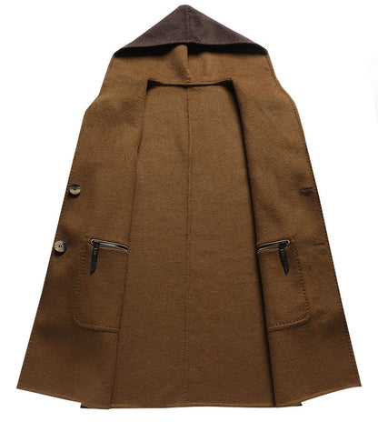 Manteau avec Capuche et Poches pour Homme | Idéal pour l’Hiver