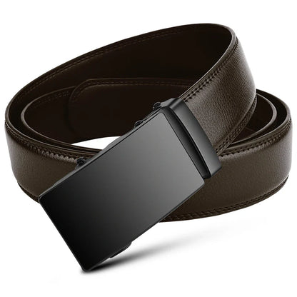 Ceinture Avec Boucle Automatique Pour Homme | Idéal Pour Tenues Quotidiennes Et Professionnelles