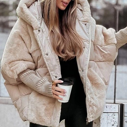 Manteau d’Hiver avec Manches Longues pour Femme | Idéal pour l’Automne et l’Hiver