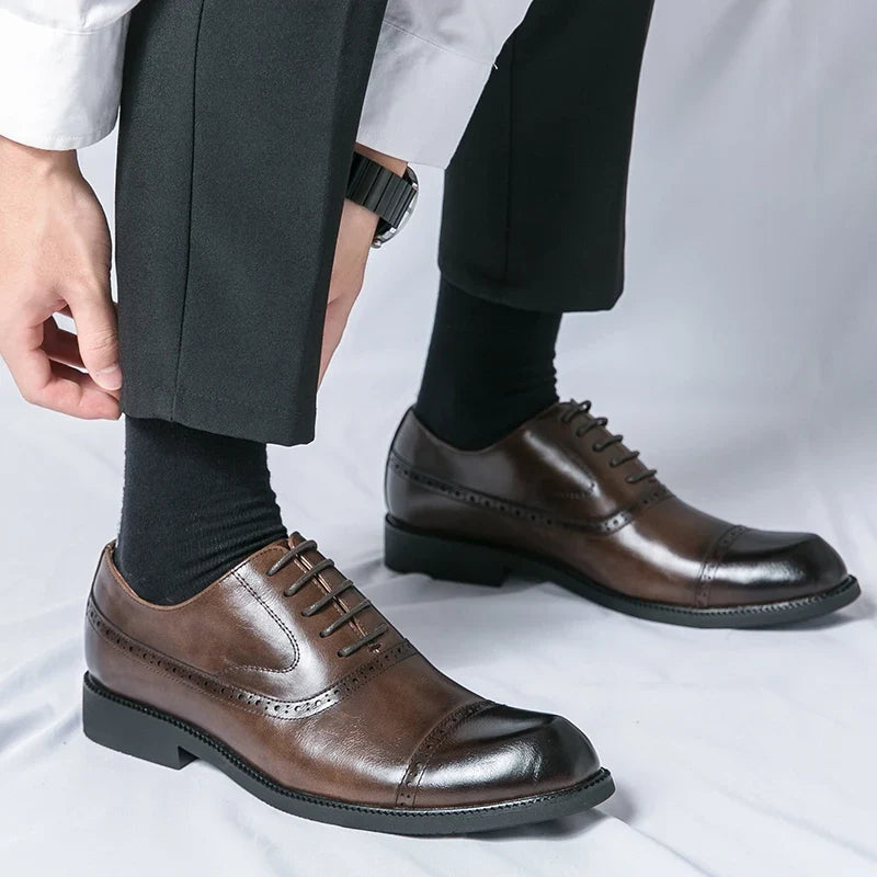 Chaussures de ville à lacets pour hommes