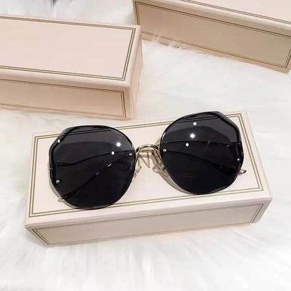 Lunettes de Soleil Carrées Oversize Avec Protection UV Pour Femme | Idéales Pour Un Usage Quotidien