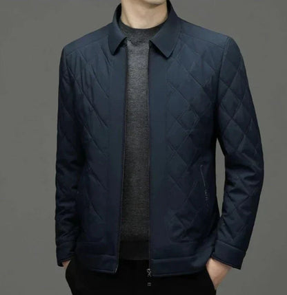 Veste Matelassée Légère Avec Coupe Ajustée Pour Hommes | Idéal Pour Saisons Fraîches