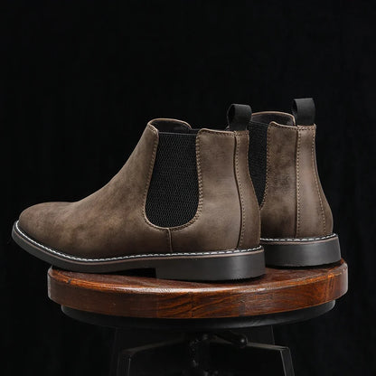 Chelsea boots avec panneaux élastiques pour homme | Idéales pour l'automne