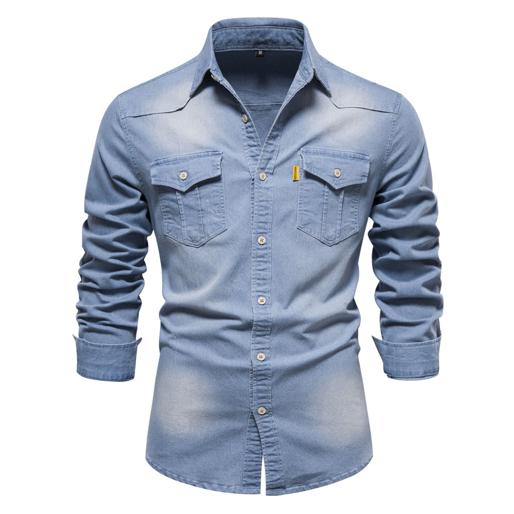 Chemise À Manches Longues Avec Coupe Classique Pour Hommes | Idéal Pour Un Usage Quotidien