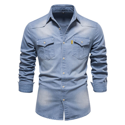 Chemise À Manches Longues Avec Coupe Classique Pour Hommes | Idéal Pour Un Usage Quotidien