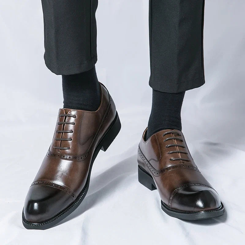 Chaussures de ville à lacets pour hommes