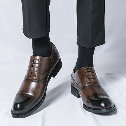 Chaussures de ville à lacets pour hommes
