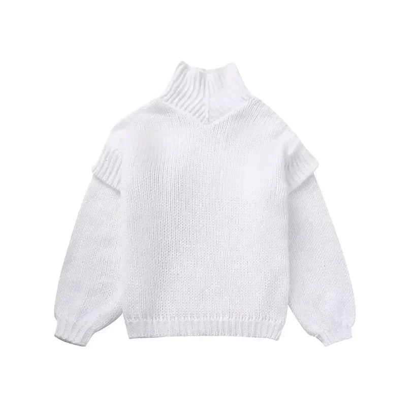 Pull À Col Roulé Oversize pour Femme | Idéal pour l’Automne Et l’Hiver