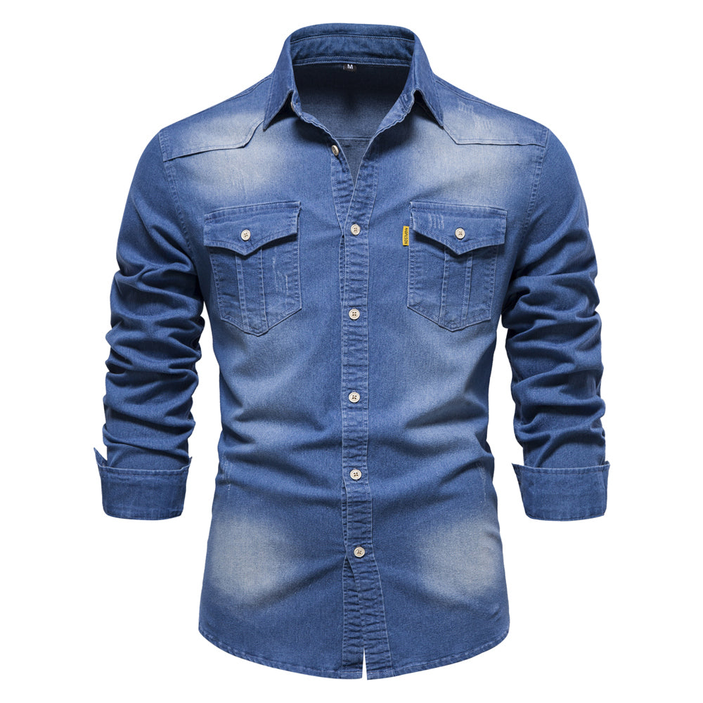 Chemise À Manches Longues Avec Coupe Classique Pour Hommes | Idéal Pour Un Usage Quotidien