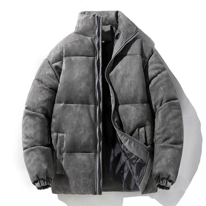 Manteau Matelassé Long avec Capuche pour Hommes | Idéal pour l’Automne et l’Hiver