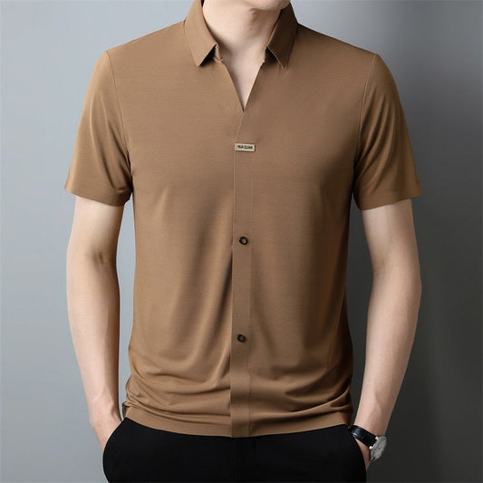 Chemise Boutonnée avec Manches Longues pour Homme | Idéale pour le Quotidien et les Occasions Formelles
