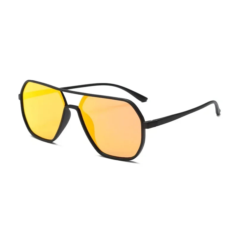 Lunettes De Soleil Oversize À Grand Cadre Pour Homme Et Femme | Idéal Pour Usage Quotidien En Extérieur
