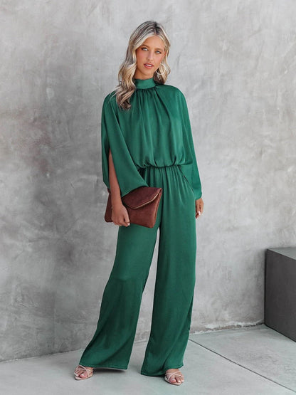 Combinaison Sans Manches Coupe Ample Avec Jambe Large pour Femmes | Ideal pour Occasions Formelles