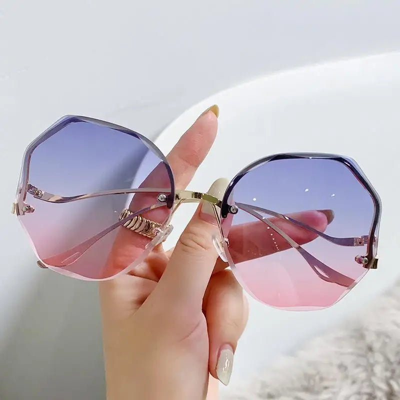 Lunettes de Soleil Carrées Oversize Avec Protection UV Pour Femme | Idéales Pour Un Usage Quotidien