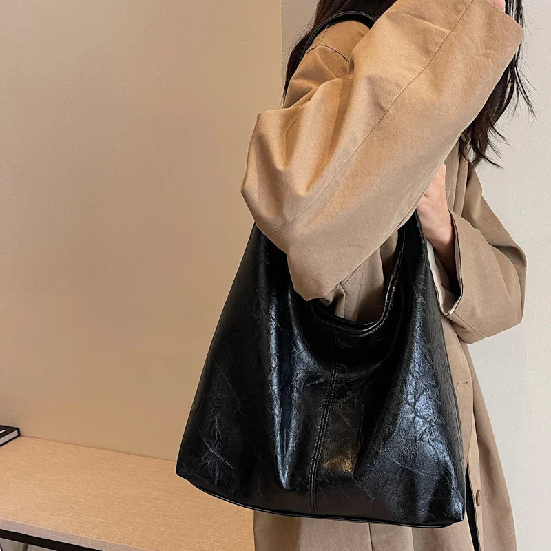 Sac À Épaule avec Grande Capacité Et Poignée Large pour Femme | Idéal pour L’Usage Quotidien Et Les Sorties