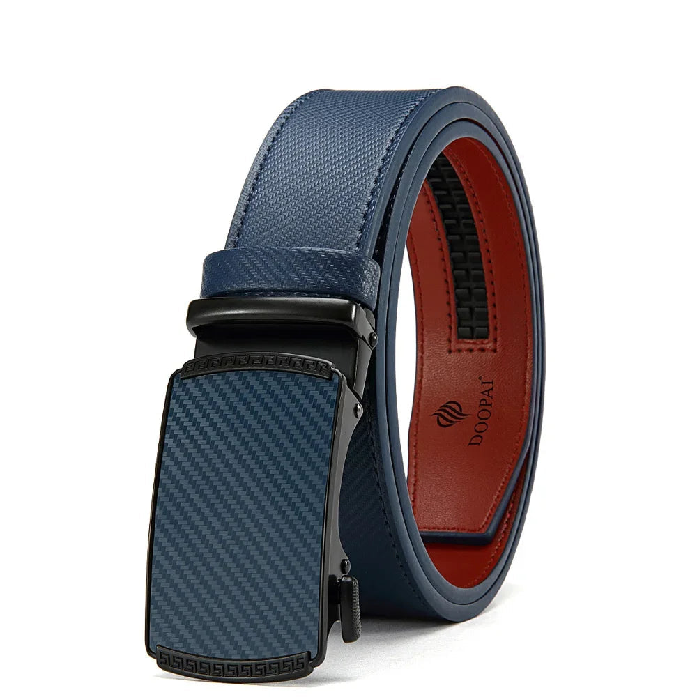 Ceinture Avec Boucle Automatique Pour Homme | Idéal Pour Tenues Quotidiennes Et Formelles