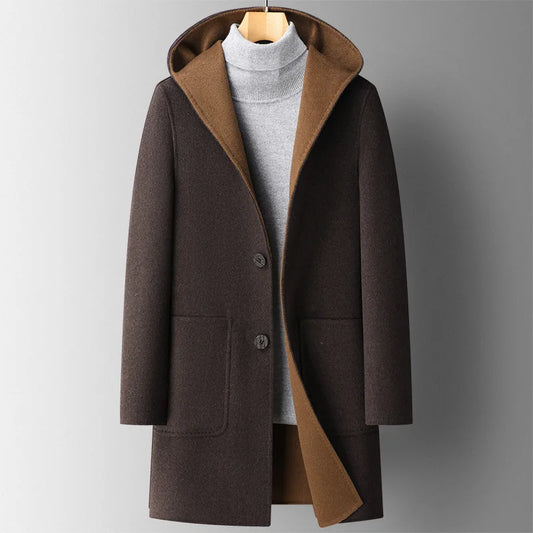 Manteau avec Capuche et Poches pour Homme | Idéal pour l’Hiver