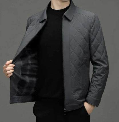 Veste Matelassée Légère Avec Coupe Ajustée Pour Hommes | Idéal Pour Saisons Fraîches