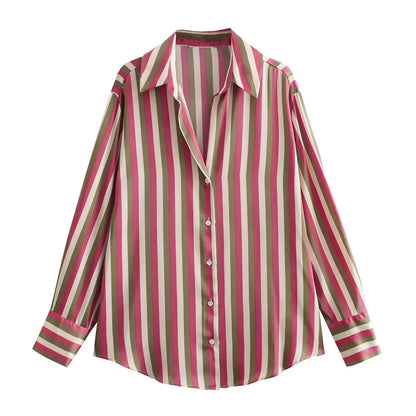 Blouse À Manches Longues Avec Coupe Ajustée Pour Femme | Idéale Pour Usage Quotidien Et Professionnel