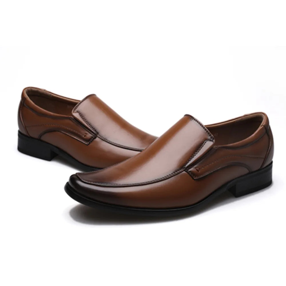 Mocassins à bout carré pour hommes
