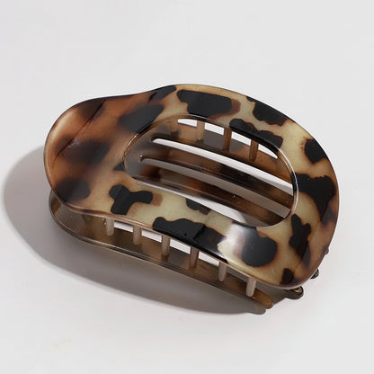 Pince À Cheveux Avec Design Ovale Et Plat Pour Femmes | Idéale Pour Les Coiffures Du Quotidien