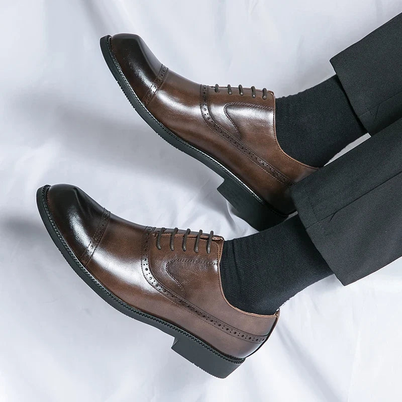 Chaussures de ville à lacets pour hommes