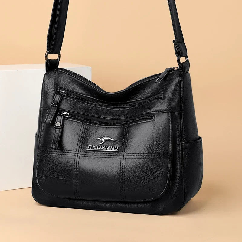 Sac À Bandoulière Avec Compartiments Multiples Pour Femme | Idéal Au Quotidien