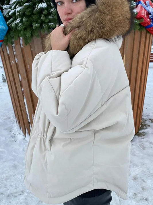 Manteau Long avec Capuche pour Femme | Idéal pour L’Hiver