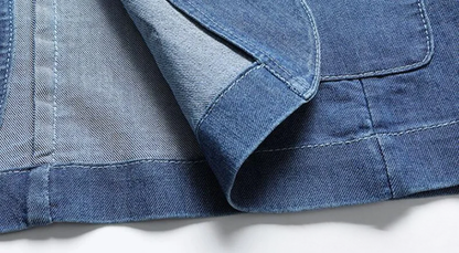 Blazer Pour Homme Avec Aspect Jean | Idéal Pour Usage Quotidien Et Tenue Décontractée