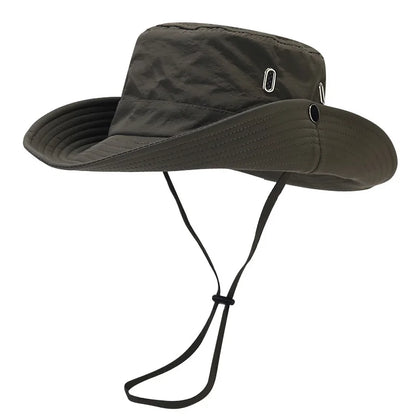 Chapeau De Soleil À Large Bord Avec Maille Respirante Pour Femme | Idéal Pour Les Activités En Extérieur
