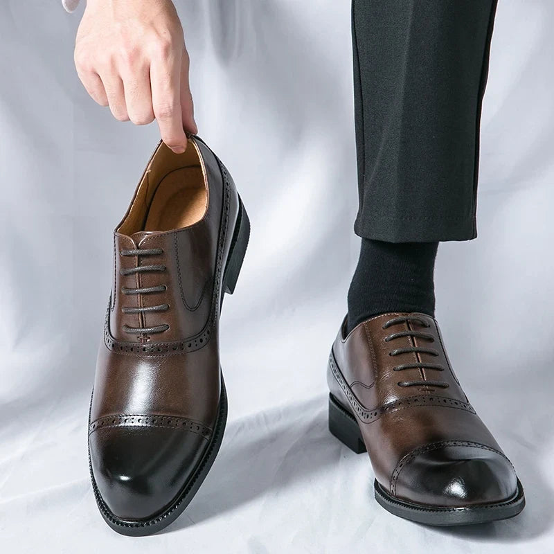 Chaussures de ville à lacets pour hommes