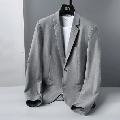 Blazer Pour Homme Avec Coupe Standard Et Teinte Claire Pour Adulte | Idéal Pour Saisons Chaudes Et Usage Polyvalent