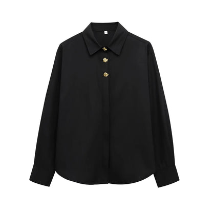 Blouse À Manches Longues Avec Coupe Structurée Pour Femme | Idéale Pour Usage Quotidien Et Professionnel