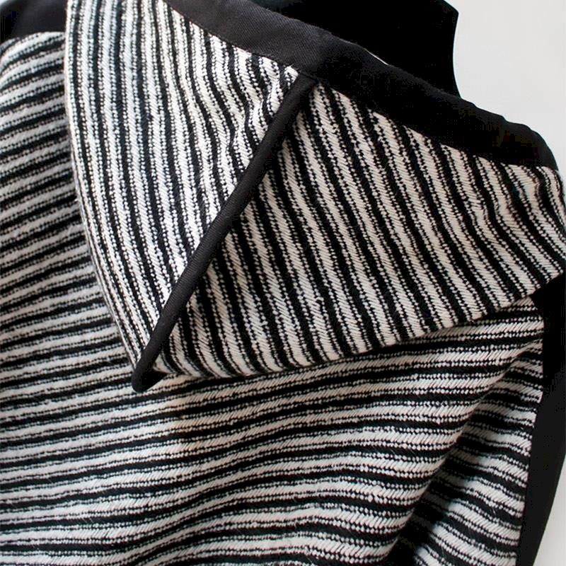 Sweat À Capuche Rayé pour Femme | Idéal pour Les Journées Fraîches