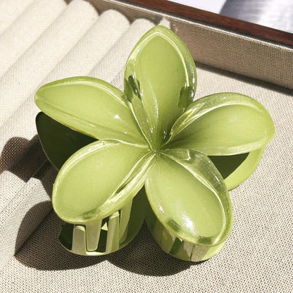 Pince À Cheveux Avec Motif Floral Dégradé Pour Femmes | Idéale Pour Les Coiffures D’Été
