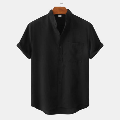 Chemise De Loisirs À Coupe Droite Pour Hommes | Idéale Pour Les Activités Quotidiennes Et La Saison Chaude