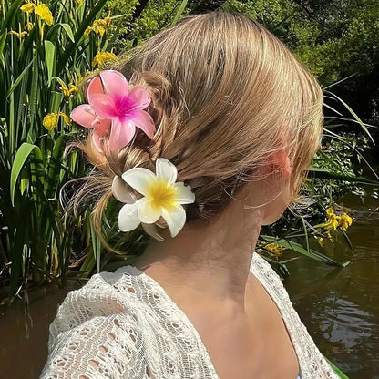Pince À Cheveux Avec Motif Floral Dégradé Pour Femmes | Idéale Pour Les Coiffures D’Été