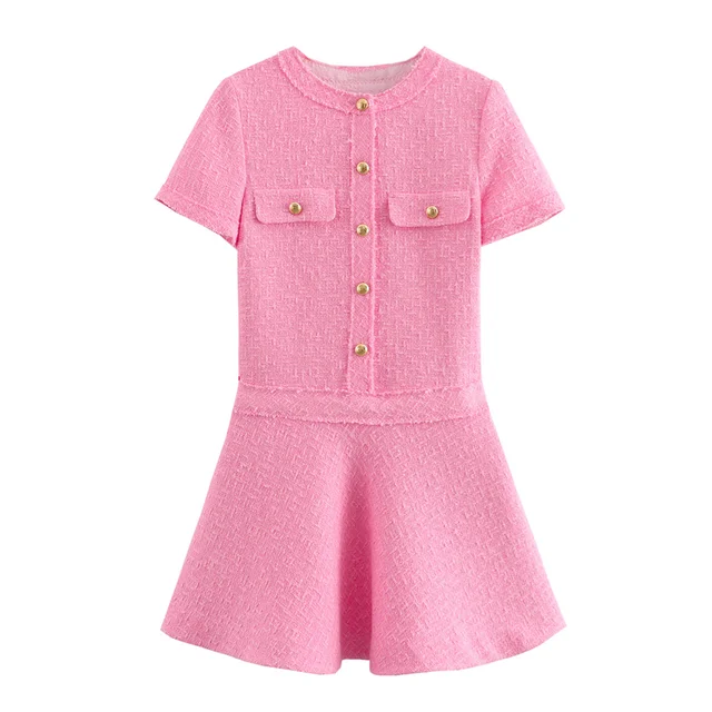 Robe Courte Coupe Ajustée Pour Femmes | Idéale Pour Les Journées D’Été Et Sorties