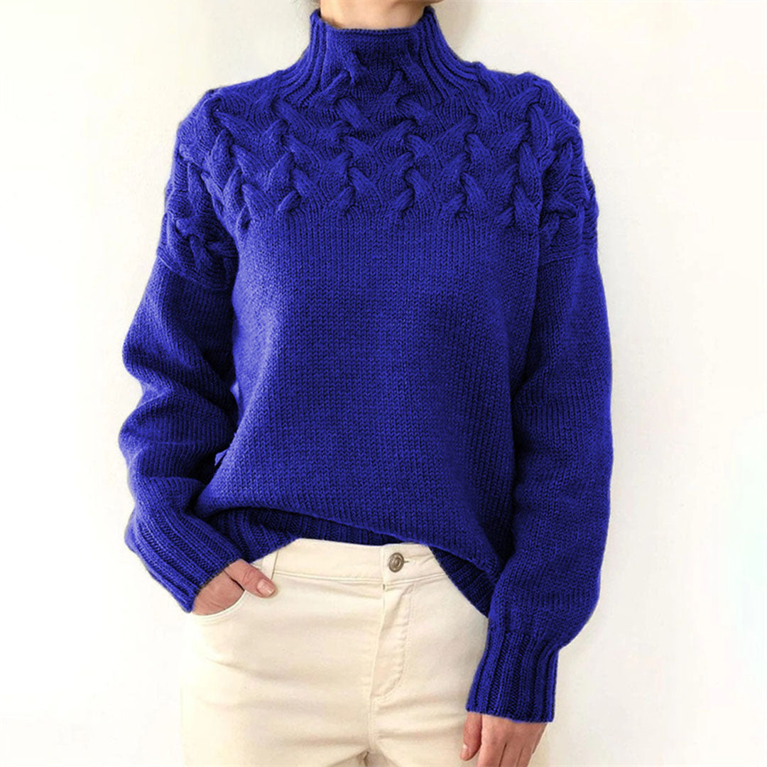 Pull Long Avec Col Roulé pour Femme | Idéal pour L’Hiver